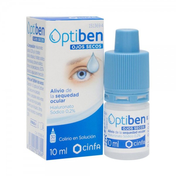 optiben ojos secos 10 ml