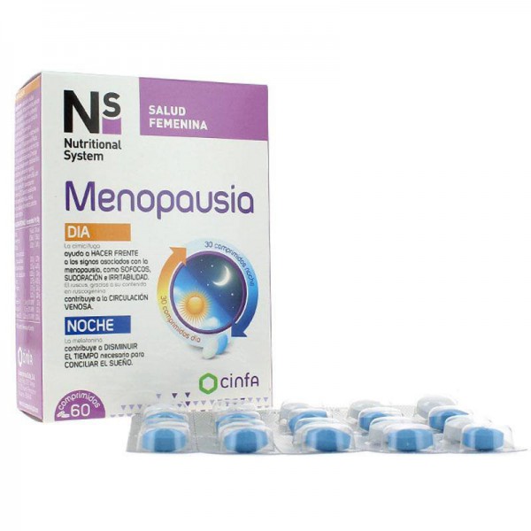ns menopausia dia y noche 60 comprimidos