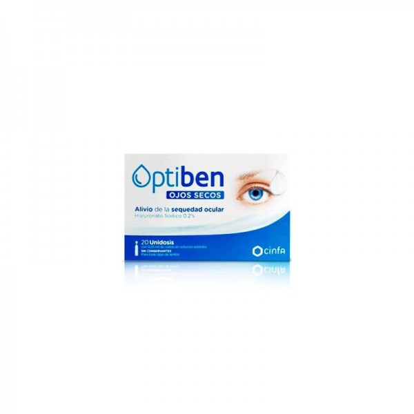 optiben ojos secos 20 unidosis