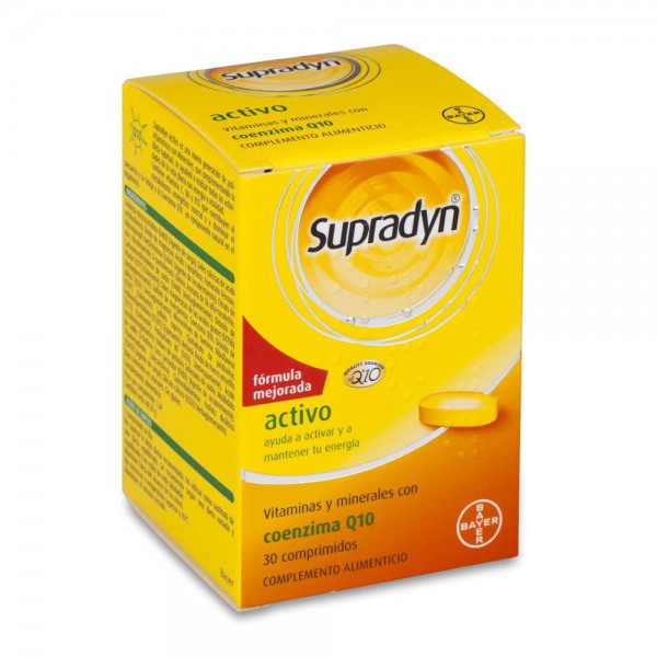 supradyn 30 comprimidos activo