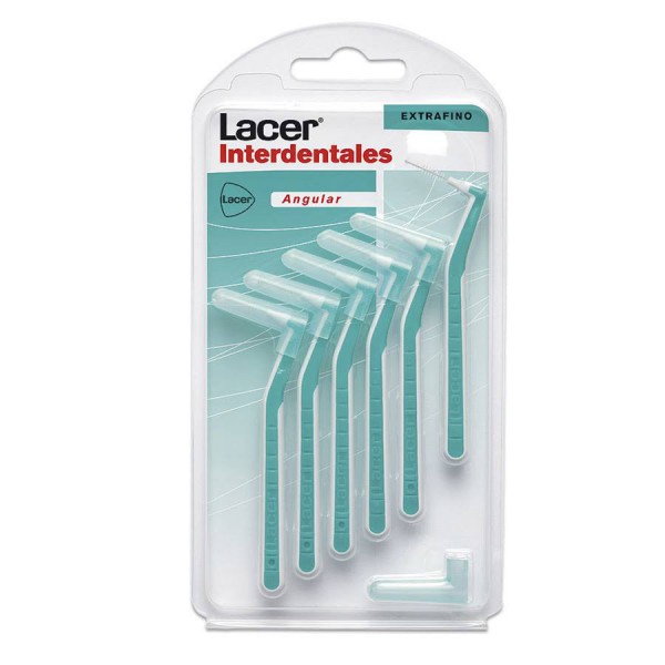 cepillo lacer interdental extrafino angul 6 u