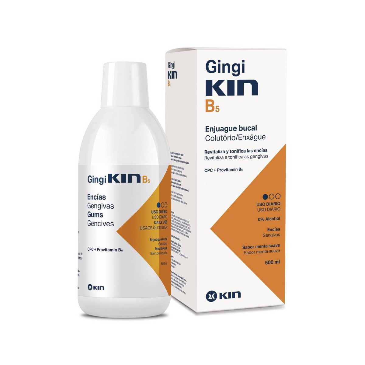 gingikin plus enjuague bucal 500 ml kin