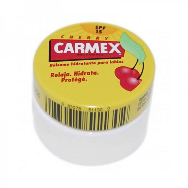carmex balsamo labial tarro cereza 75 g en h5farmacia