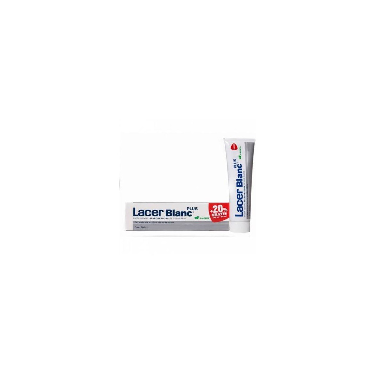 lacer lacerblanc plus pasta menta 125 ml